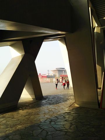 北京鸟巢所看到的-4