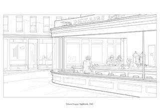 芝加哥艺术博物馆推出名画涂色页，诠释艺术再创作