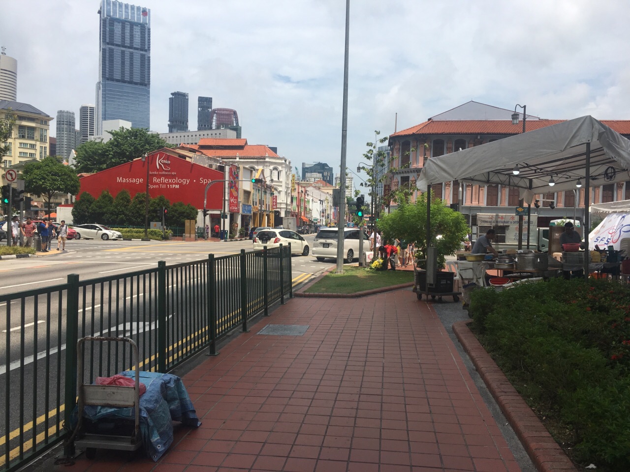 新加坡牛车水参观购物