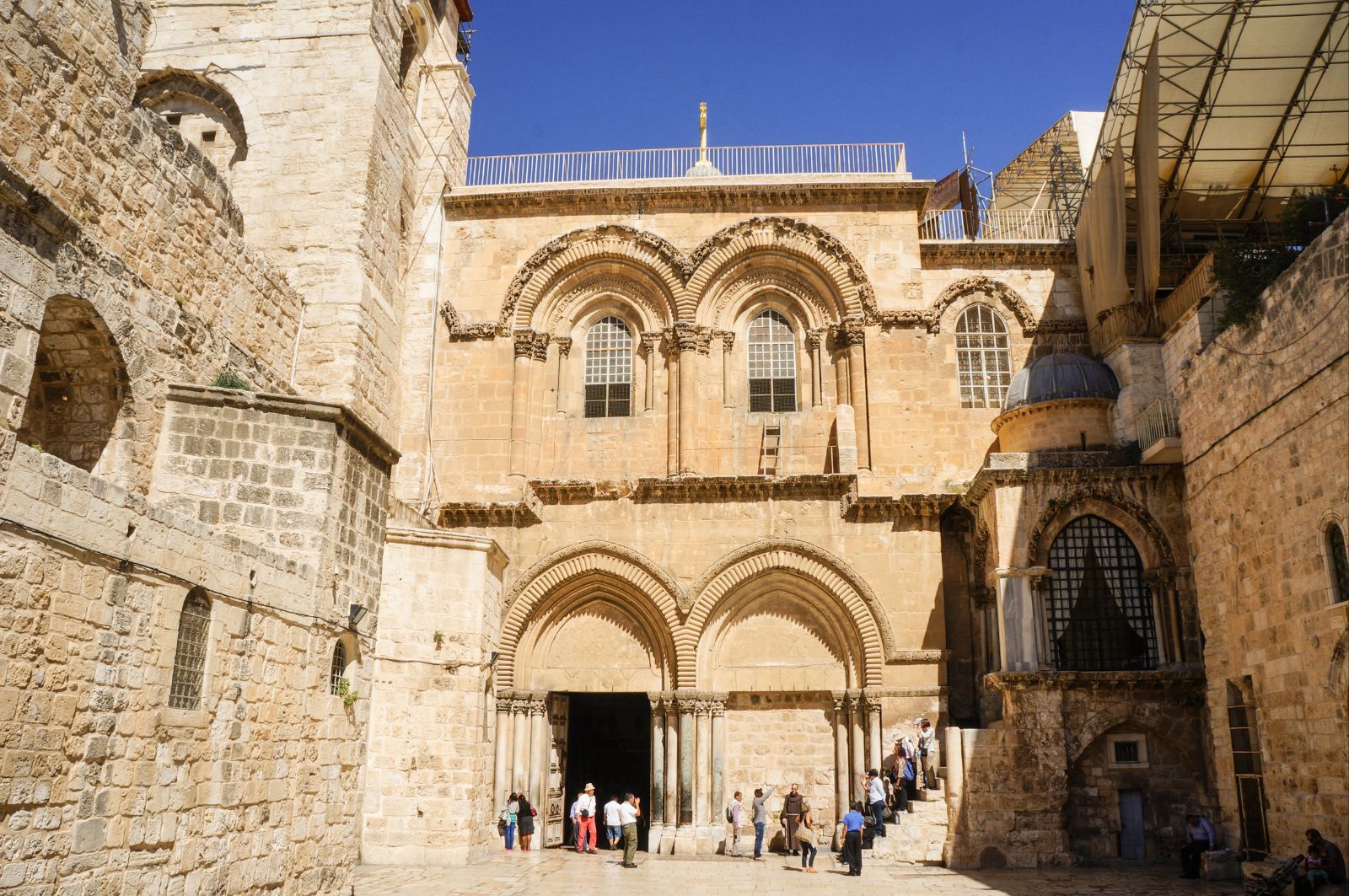 耶路撒冷老城，圣墓大教堂