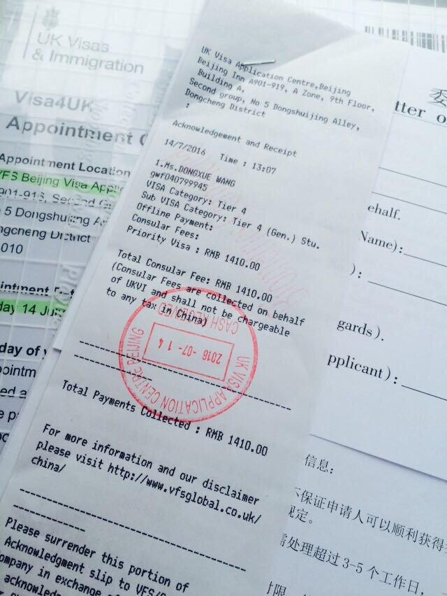 毕业福利:办理英国留学生签证的一点小提示