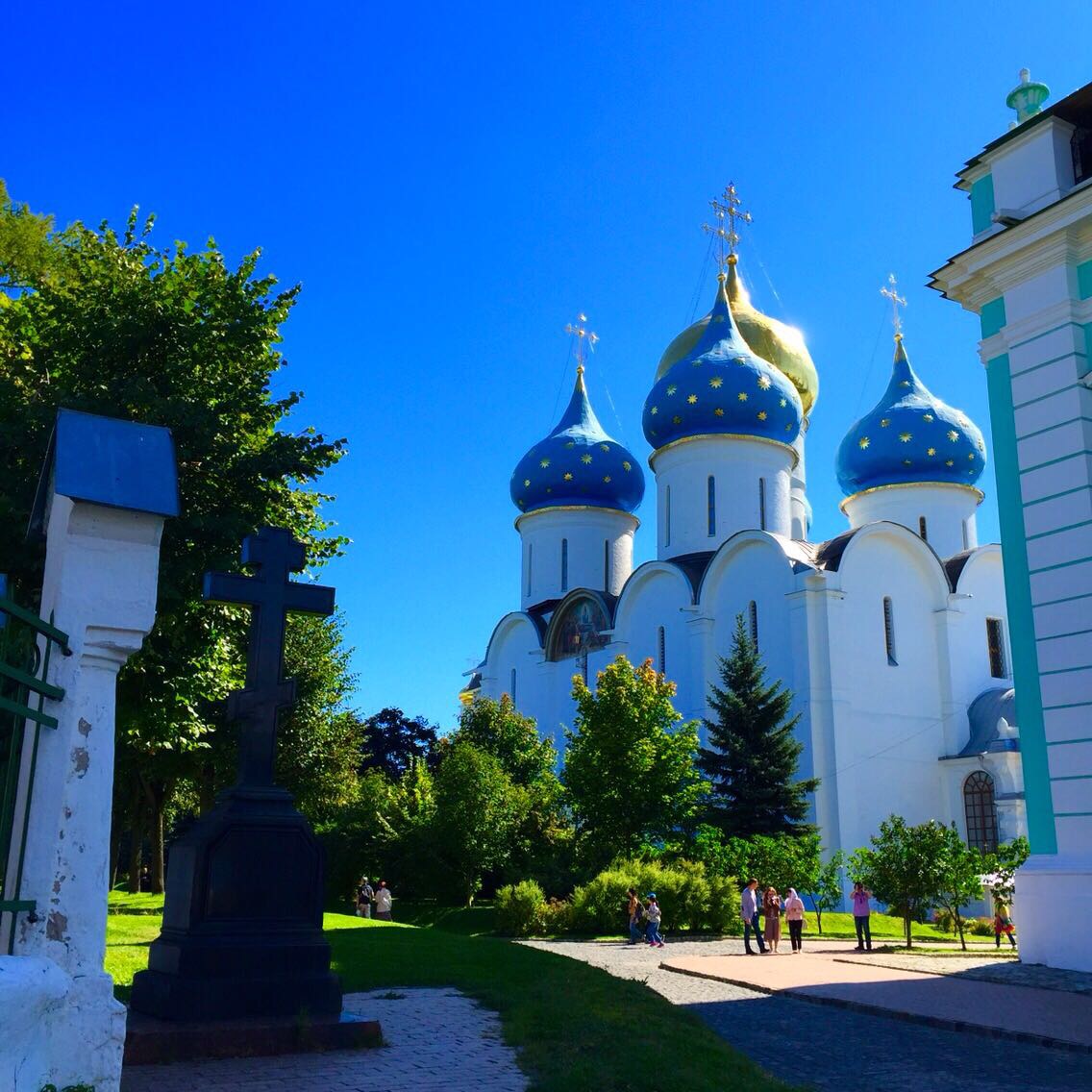 谢尔盖耶夫圣三一修道院建筑群，不愧为世界遗产