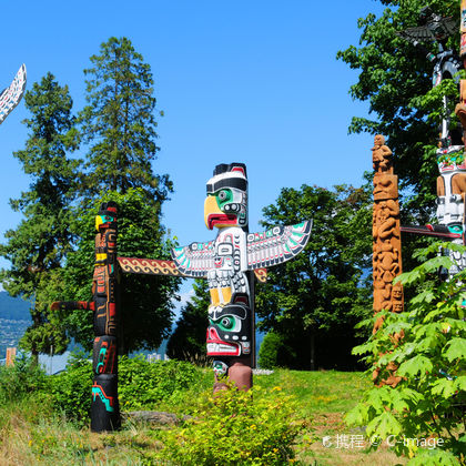 加拿大温哥华斯坦利公园+固兰湖岛+飞越加拿大+蒸汽钟一日游