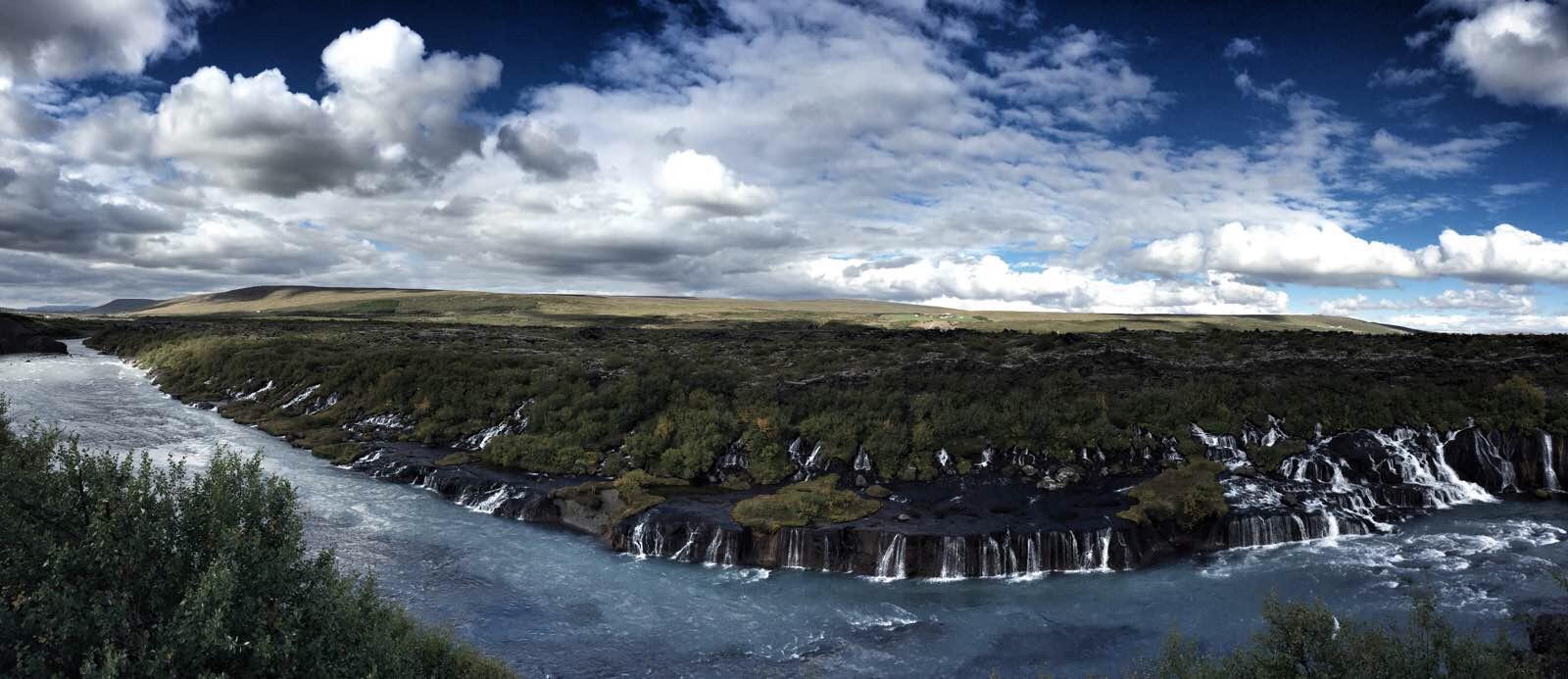 冰岛赫伦瀑布