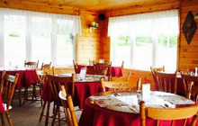 Hopewell Rocks Motel & Log Cbn餐厅图片