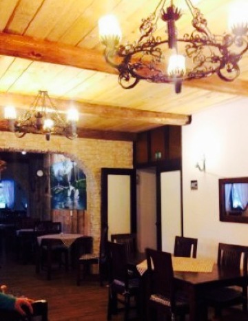 Mosticek Hostel餐厅图片