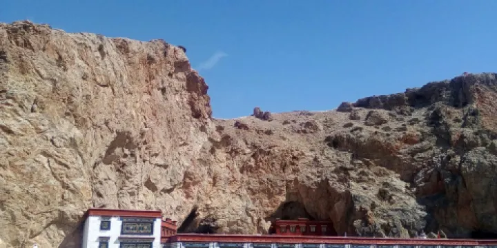 西藏納木錯自然保護區-扎西島寺