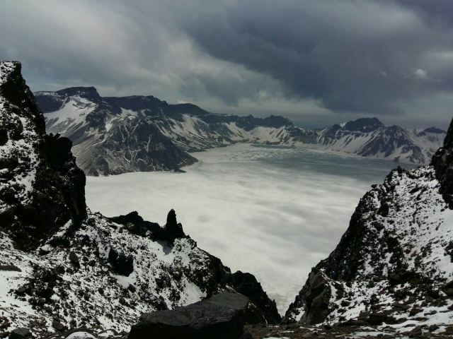 Heaven Lake on Changbai Mountain
