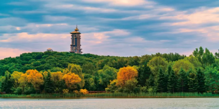 凈月潭國家級風景名勝區-塔樓