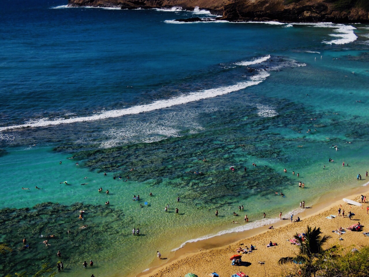 夏威夷，是我去过的几十个国家国家中最休闲度假的地方