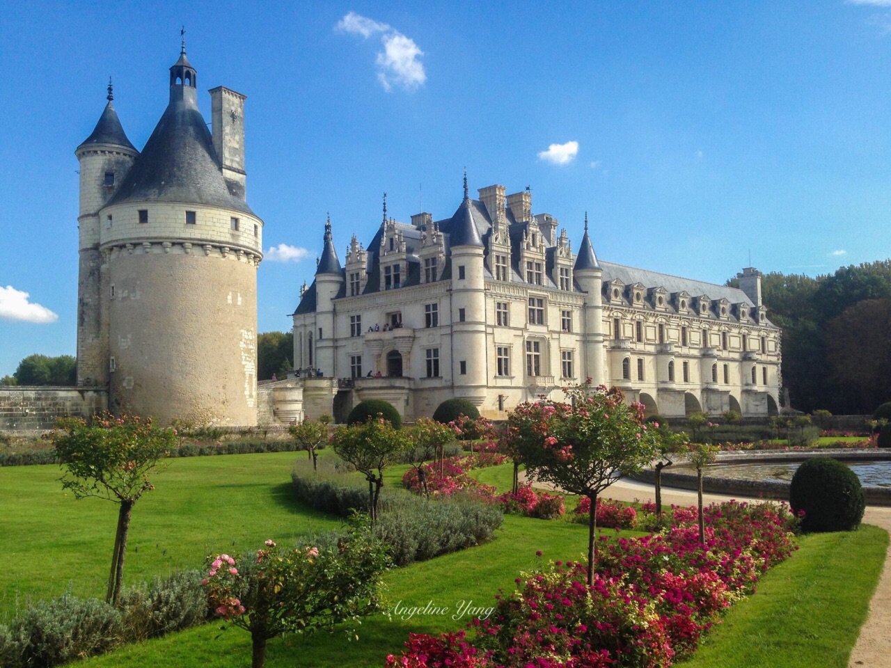 小仙女也想住的城堡，法国舍农索城堡