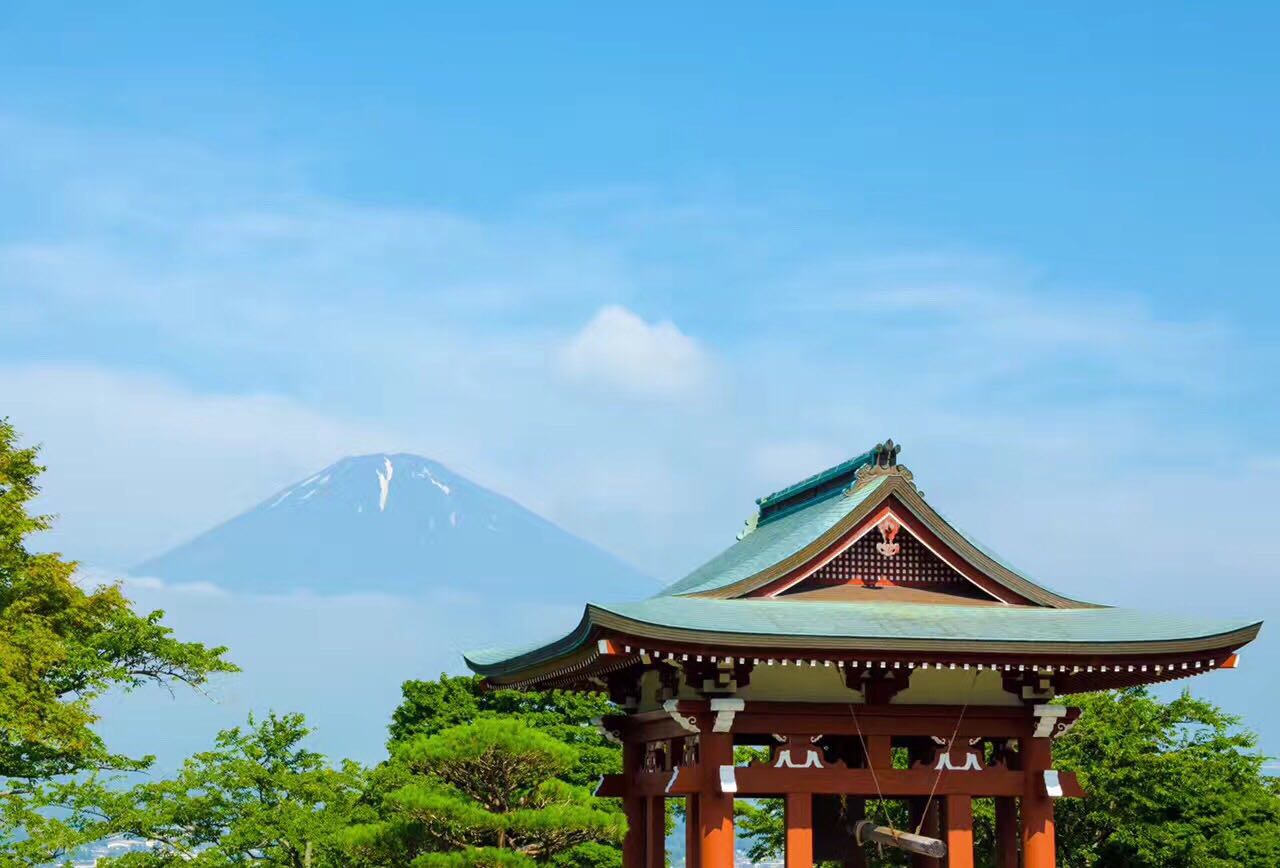 富士山，看见你的笑