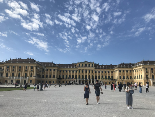 奥地利之行2019美泉宫和霍夫堡皇宫