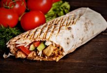 迪拜美食图片-沙威玛