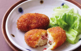 奶油炸丸子
