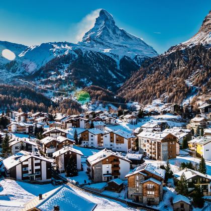 瑞士苏黎世+库尔+采尔马特+蒙特勒+日内瓦7日6晚自由行