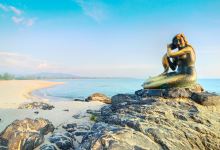 撒米拉海滩景点图片