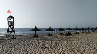 面朝大海，泡着温泉~一觉醒来，面朝大海！//北京周边大海边酒店阿尔卡迪亚