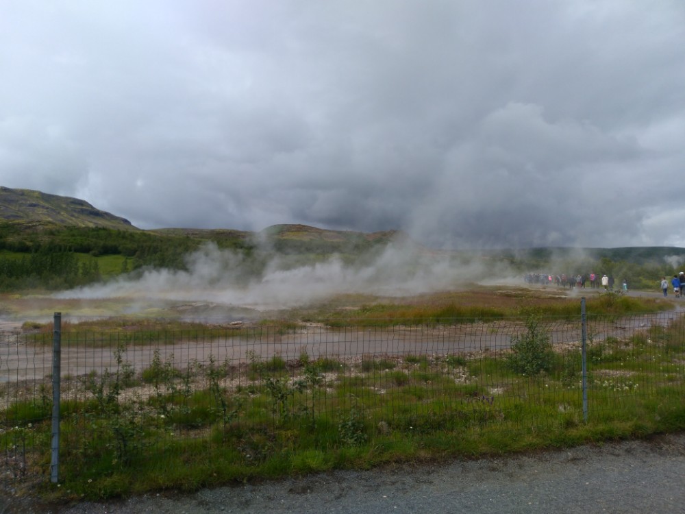 冰岛Gewsir(盖锡尔)间歇喷泉