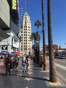 好莱坞星光大道-洛杉矶-海上的雪