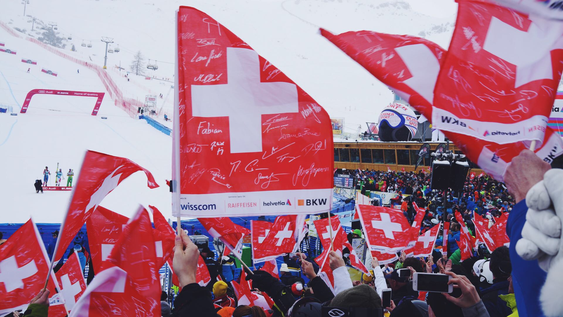 Audi FIS高山滑雪世界杯总决赛—St Moritz现场