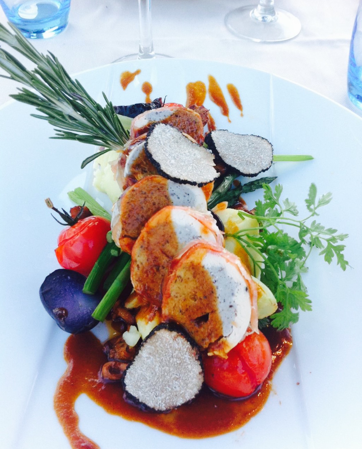 Plage Le Ruban Bleu餐厅图片