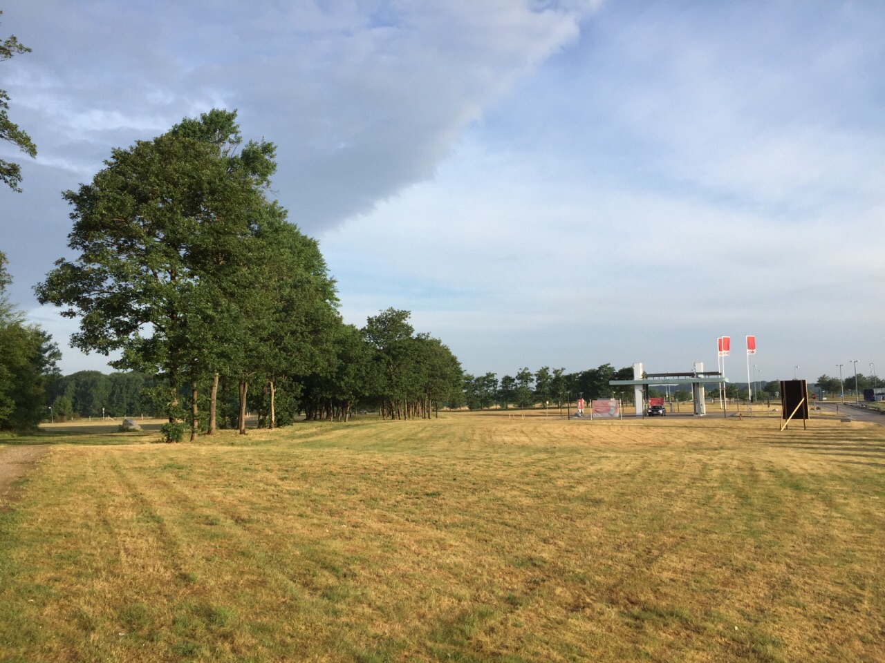 Billund airport outside