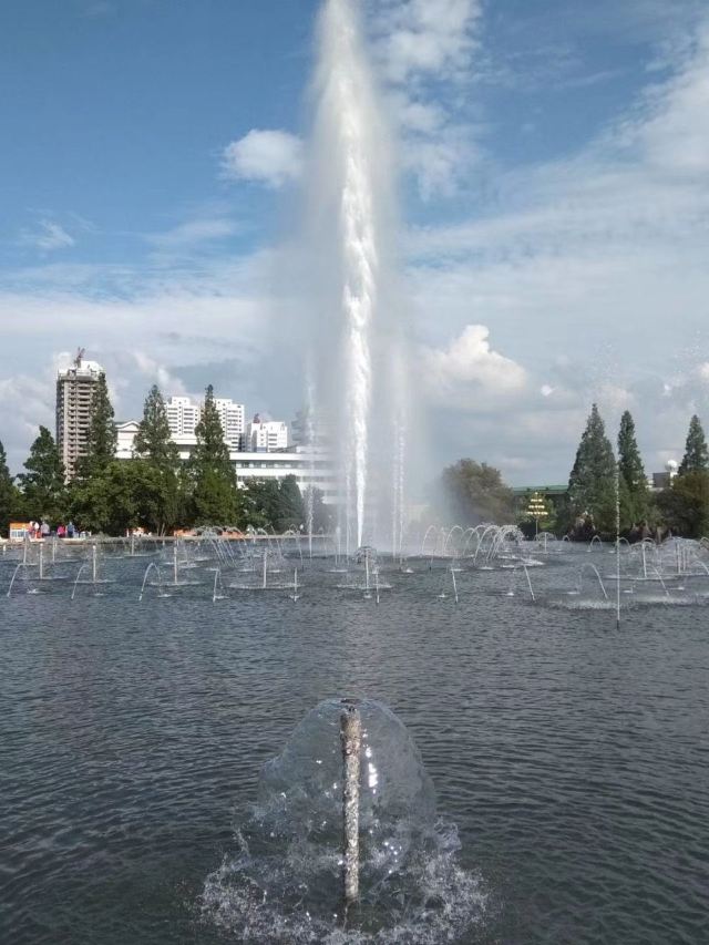 万寿台喷水公园