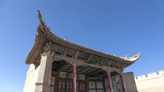 嘉峪關文物景區-戲台