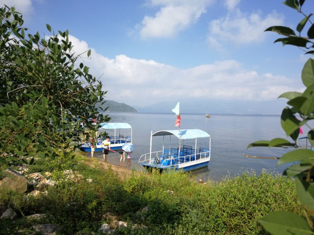 抚仙湖的美。