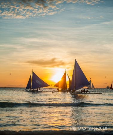 5D4N • Boracay Sunset Sailing + Island Hopping + Outrigger Boat Trip