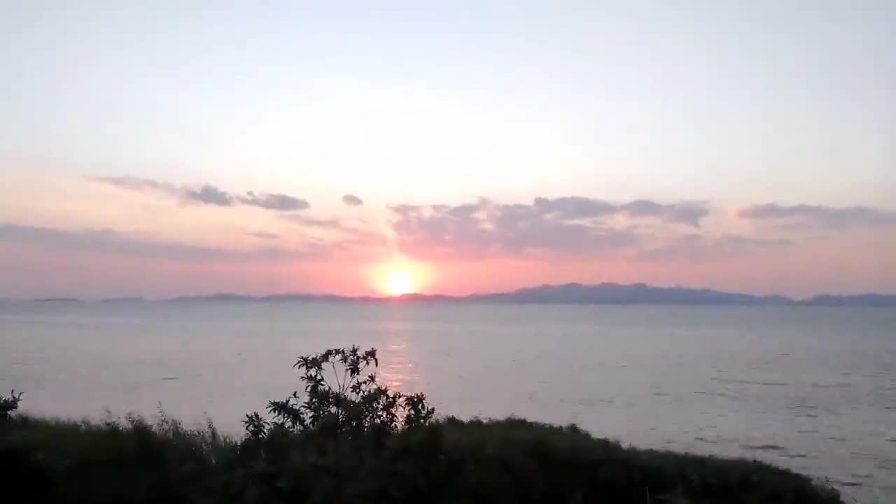 日落西山～美丽的太湖