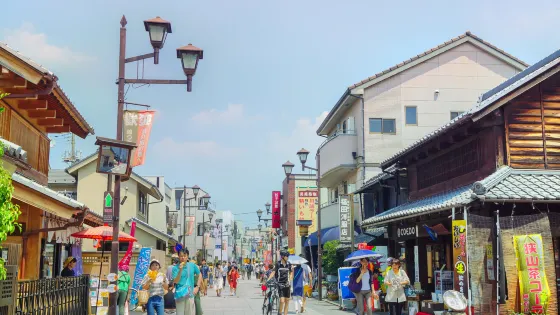 川越城跡