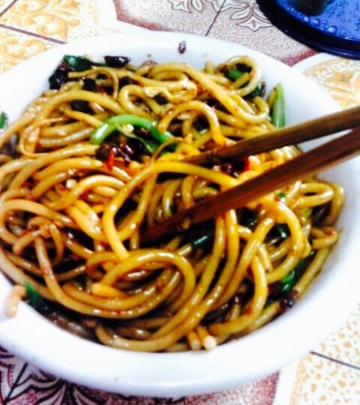 婆子专业炒粉店餐厅图片