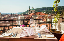Terasa U Zlaté studně餐厅图片