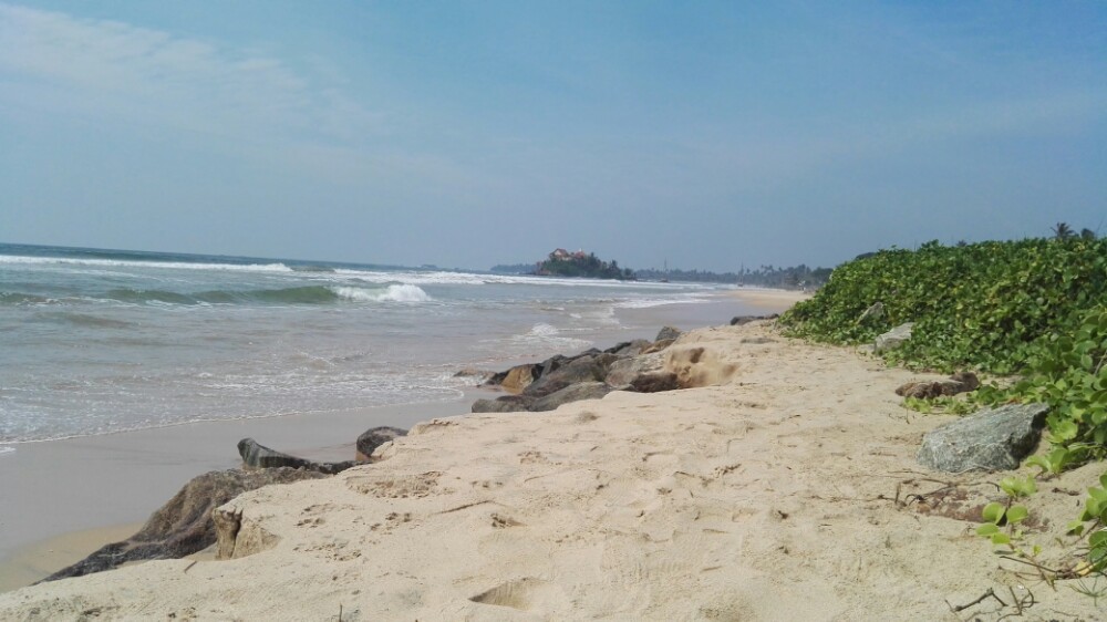 斯里兰卡南部滨海海景