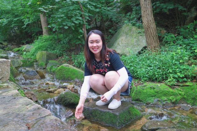 구여산 폭포 풍경구