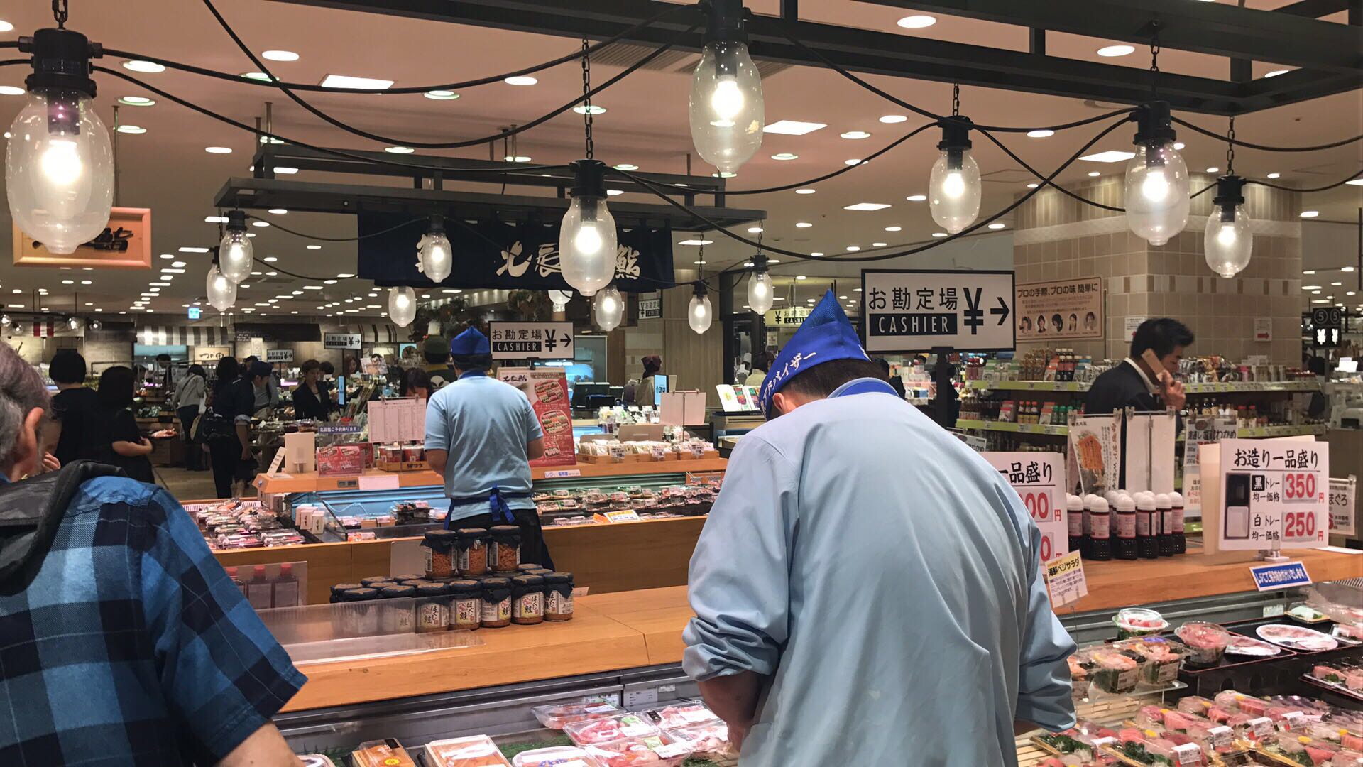 大阪“德基”买菜行