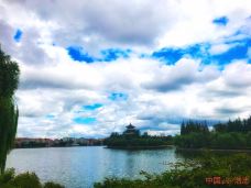 莱西月湖公园-莱西-上帝之眼摄影