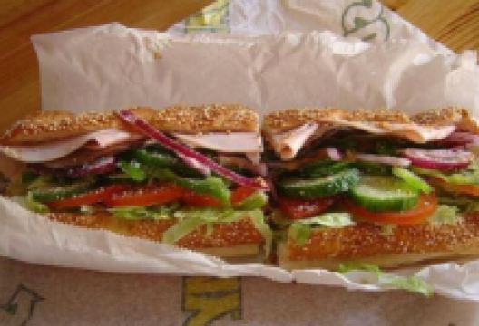 Subway美食图片
