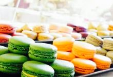 Macarons chocolats美食图片
