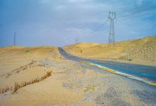 沙漠公路景点图片