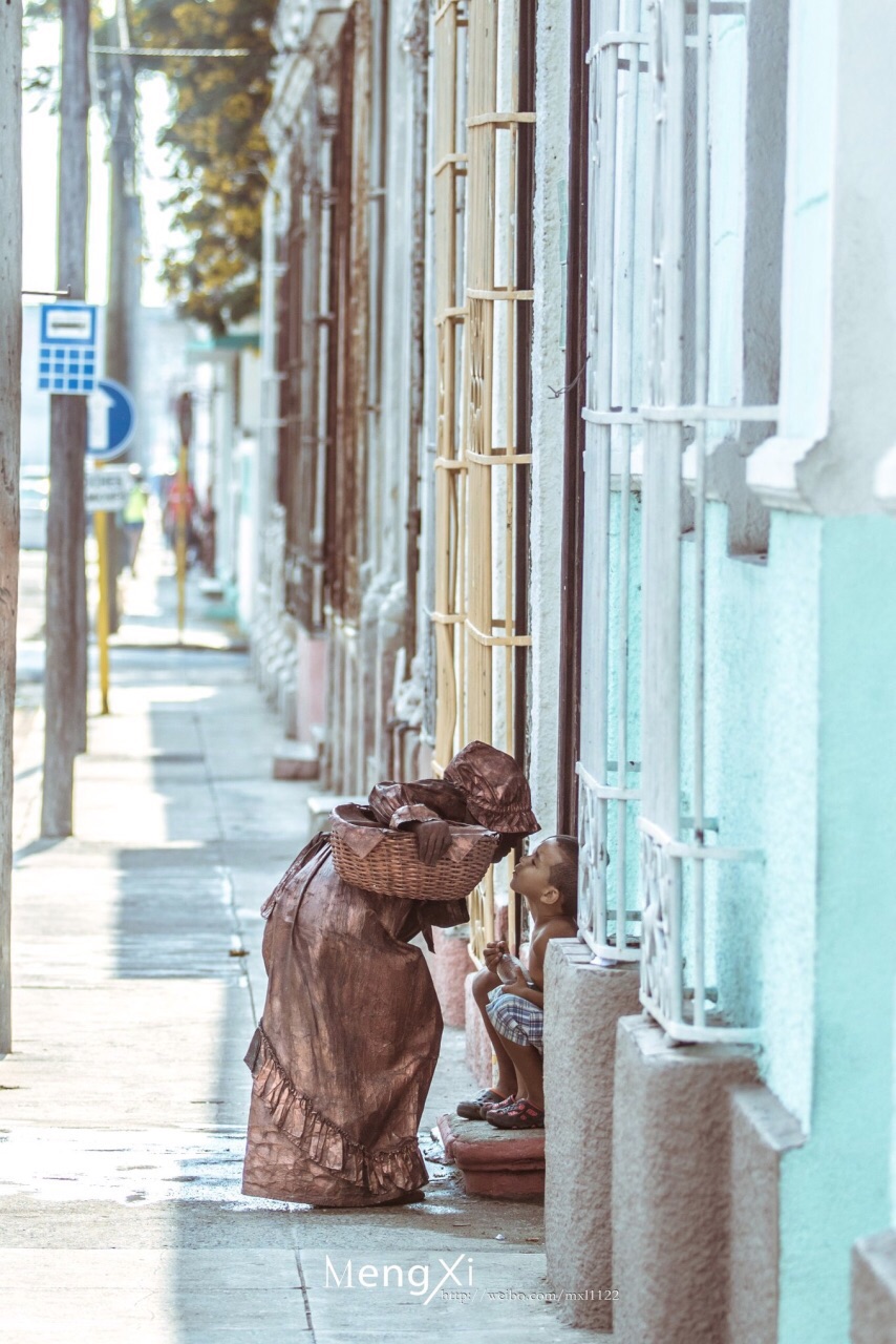 你能想象到古巴街头艺人
