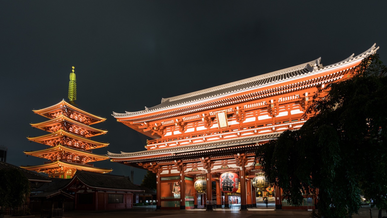 夜访浅草寺 这才是它最美的时候