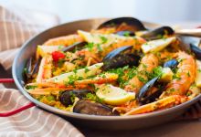 巴塞罗那美食图片-海鲜饭