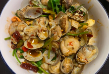 秦皇岛美食图片-辣炒花蛤