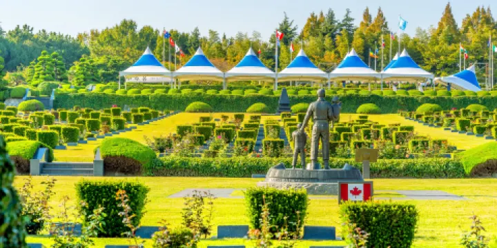 在韓聯合國紀念公園