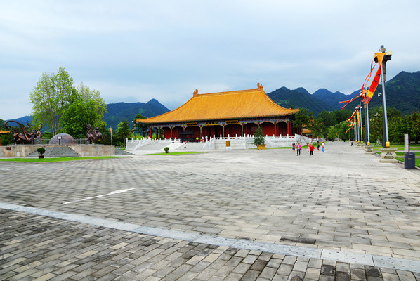 问道楼观 媲美故宫的宏丽建筑群
