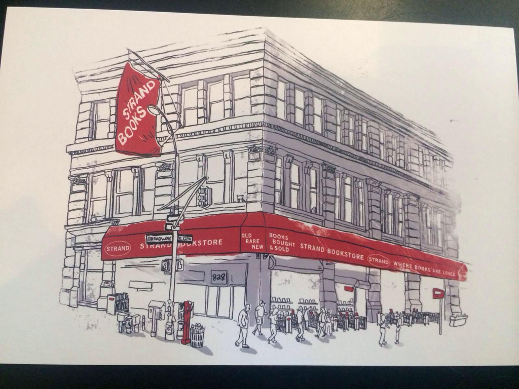 纽约strand book store