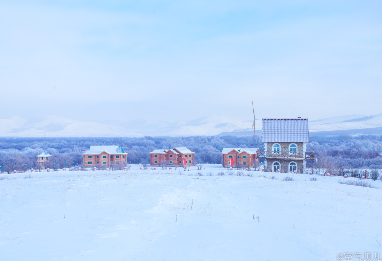 北国的冬天，零下二十几度的风景